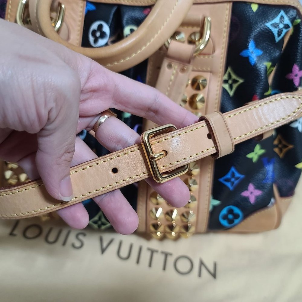 ❌SOLD❌Louis Vuitton Multicolore Courtney Bag Black - Picture 8 of 16
